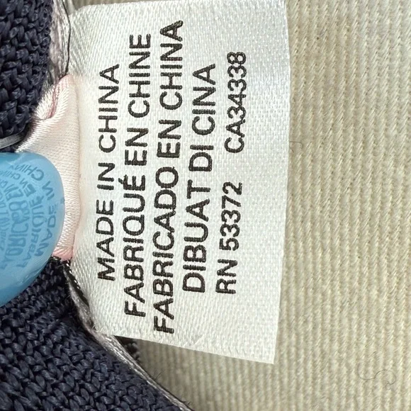 French Connection Navy Blue One-Shoulder Dress Size 2 - Picture 16 of 16